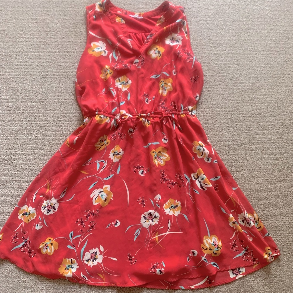 Pink Floral Maurice’s Dress (Large)